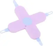Abaodam Nose and Ear Cleaning Kit Boy Girl Grooming Tool Safe and Gentle Nail Care Cross-shaped Nose Picker Ear Wax Remover for Toddlers Lavender Care Gadget