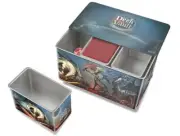 2015 ULTRA PRO Realms of Havoc Tin Trio Deck Vault CCG Storage Box Container