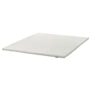 NÄSFJÄLLET mattress pad, white, Queen