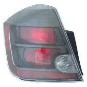 Tail Light Lamp for 10-12 Nissan Sentra SR/SE-R/SPEC V (Smoke) Driver Left (for: Nissan)