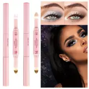 Double Headed Two Color Lying Silkworm Air Cushion Eye Shadow Pen Makeup Pack