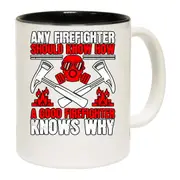 Any Firefighter Should Know How A Good Firefighter Knows Why Mug Cup