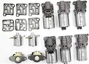 10PCS DQ500 DL501 0B5 Transmission Solenoid Set Compatible For Audi A4 A6 A7 Q5 7-Speed 08-11