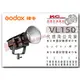 凱西影視器材【 Godox 神牛 VL150 LED聚光燈 150W 公司貨 】 保榮口 BOWENS 兼容V掛 持續燈