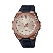 Casio Analog Black Resin Band Watch LWA300HRG-5E