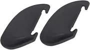 SUPVOX 2Pcs Paddle Board Fin Durable Plastic Surfboard Fins for Enhanced Stability Easy Installation and Improved Steering Maneuvers Replacement for Sup Water Sports