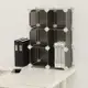 H&R安室家 迷你6格收納櫃-5.8吋百變收納櫃/組合櫃-HP60
