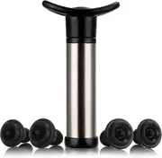 Wine Guardian: Wine Saver Pump, Vacuum Wine Stoppers Leak-proof, Preserve Freshness for Bottles All Wine