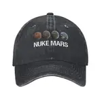 SPACE X NUKE MARS ELON MUSK SPACEXPERSONALITY 棉質軟棒球帽