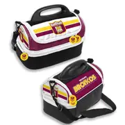 Brisbane Broncos NRL Retro Design Insulated School Lunch Box dome Cooler BAG