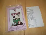 Vintage Dotti's Designs All Tied Up in Knots Soft Doll Pattern Dolls UNCUT
