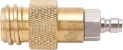 Soda Refill Adapter Machine Brass Connector TR21 4 Male Thread Simplifies Refilling High Pressure Light Weight Compact Size