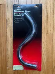 Shower Arm Extender S-Shaped Chrome 1/2" Mip x 11" L x 8-1/2" H Proplus 194095
