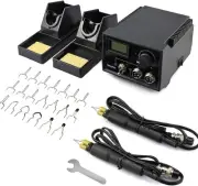 60W Professional Wood Burning Kit Pro Burner Pyrography Tool with 20...