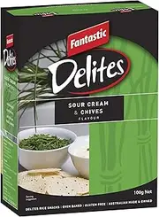 Fantastic Delites Sour Cream and Chives, 100g