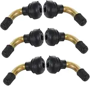 Gatuida Valve Stem Extenders for Tyres Pcs Replacement Rubber Valve Stems for Cars Motorcycles Atvs