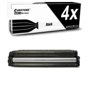 4x Cartridge, Black for Samsung Proxpress C-2670-FW C-2680-FX