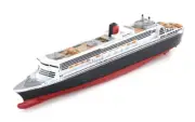 for Siku for RMS for Queen Mary II 1:1400 ship Pre-built Model