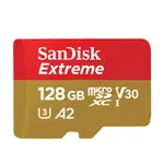 SANDISK EXTREME 128G MICROSDXC V30 A2 讀取170M 台灣公司貨 U3 SWITCH