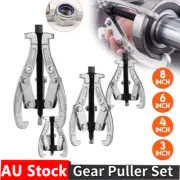 Gear Puller Set 3" 4" 6" 8" 3-Jaw Bearing Puller Wheel Gear Pulley 4PCS