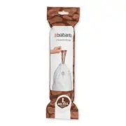 New Brabantia Smartfix Pedal Bin Liner - Code L (40/45 Litre) 10 Bags
