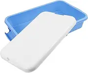 GALPADA Plastic Sandbox Cover Portable Tray Lid Handheld Toy Storage Box for Boys and Girls Toys Montessori Tray Outdoor Play