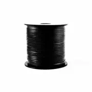 Black Plastic Craft Lace Lanyard Gimp String Bulk 100 Yard Roll