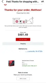Nintendo Switch 2 Console NEW *PRESALE* ORDER CONFIRMED Ships On Release 6/5
