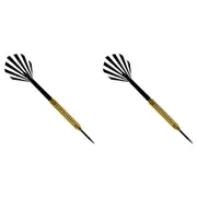 24pc Formula Sports 22g Eco-Tek Brass Coated Steel Dart Barrels Nylon Shaft
