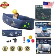 Comforting Sensory Chair for Kids - 60-Inch Inflatable Pod with Stress Relief
