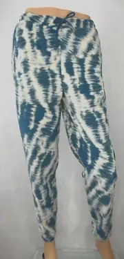 Patagonia Women's Micro D Fleece Joggers NWT X-Small Mighty Mycelium Wavy Blue