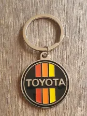 Toyota Enamel Key Ring. Celica Corolla Land Cruiser MR2 4AGE AE86 JDM FJ40 TEQ