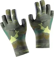 [Generic] Fishing Gloves, Fishing Sun Gloves - Paddle Gloves Sun Gloves, Fingerless Gloves Fish Gloves, Breathable Sun Protection Gloves for Men Women Fishing Kayak