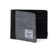 Herschel Hank II RFID Raven Crosshatch Black - One Size