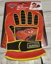 NEW Disney Pixar CARS Lightning McQueen BATH MITT Kids Bathtime Wash Cloth