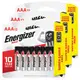 【Energizer 勁量】3倍電量MAX鹼性4號AAA電池36入(1.5V長效鹼性電池LR03)