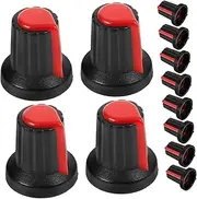 ERINGOGO 20pcs Potentiometer Knobs for Dj Equipment Durable Volume Control Caps Easy to Install Replacement Knobs Fine Workmanship Fits Shaft