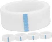WOONEKY Eyelash Extension Tape Roll 5 Pieces Non Woven White Perfect for Lash Extension Techniques