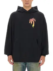 [Palm Angels] Palm Angels-I Love Pa Sweatshirt-Uomo L