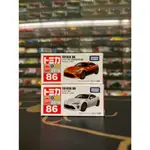 ★TOMICA絕版號車★NO.86 TOYOTA 86☆多美小汽車☆ 初回特別仕樣+一般版 2台套組