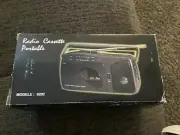 Model 9202 DS-Max Portable Radio Cassette Player