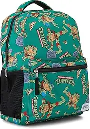[TEENAGE MUTANT NINJA] Backpack - Leonardo, Donatello, Michelangelo & Raphael - Officially Licensed TMNT School Bookbag