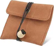 BESPORTBLE Retro Design Portable Jewelry Storage Pouch Buddha Beads Bag for Organizing Rings Necklaces and Items for and Home Display