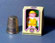 Dollhouse Miniature 1:12 Cabbage Patch Preemie Boy Doll Box - girl baby nursery