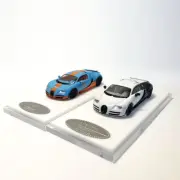 Mortal 1:64 Model Car Bugatti Veyron Alloy Sport Vehicle Removable Rear Cover