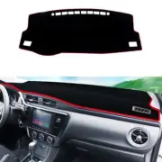 For Toyota Corolla 2014-2019 Red DashMat Dash Mat Cover Dashboard Car Inner Pad (for: Toyota)