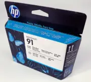 HP 91 Photo Black + Light Gray PRINTHEAD, JAN2022