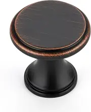10 Pack Oil Rubbed Bronze Kitchen Cabinet Knobs, Solid Oil Rubbed Bronze Pulls Z