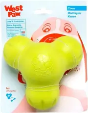 West Paw Tux Treat Dispenser Durable Puzzle Pet Dog Toy Granny Smith Large