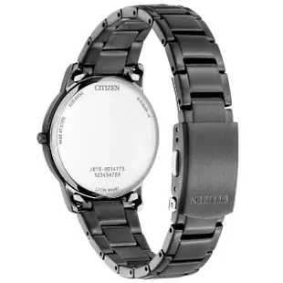 【CITIZEN 星辰】光動能 PAIR 簡約時尚對錶 - 黑x紫/女款-33.3mm(FE6017-85X)